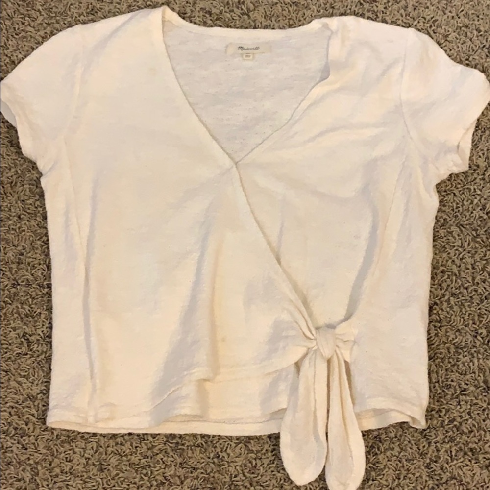 White Madewell top!
